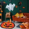 Stain-resistant Gothic Mat Halloween Bath Mat, Non-Slip Fluffy Ghost Rug, Pumpkin Absorbent Skin-friendly Soft Shower Bathroom Washable Area
