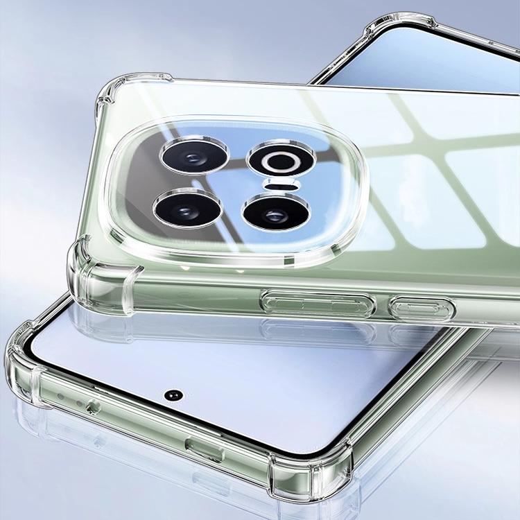 EUCAGR Airbag Transparent TPU Shockproof Phone Case For VIVO iQOO 15 Back Cover Clear Shell Coque Fundas For VIVO iQOO15