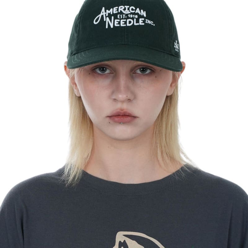 

AMERICAN NEEDLE HEPCAT AMERICAN NEEDLE logo- GREEN FREE