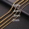 3/5/7/9/11MM Cuban Chain Necklaces for Men Women,Stainless Steel Curb Link Chain Collar,Zircon Gift for Dad Husband BFF