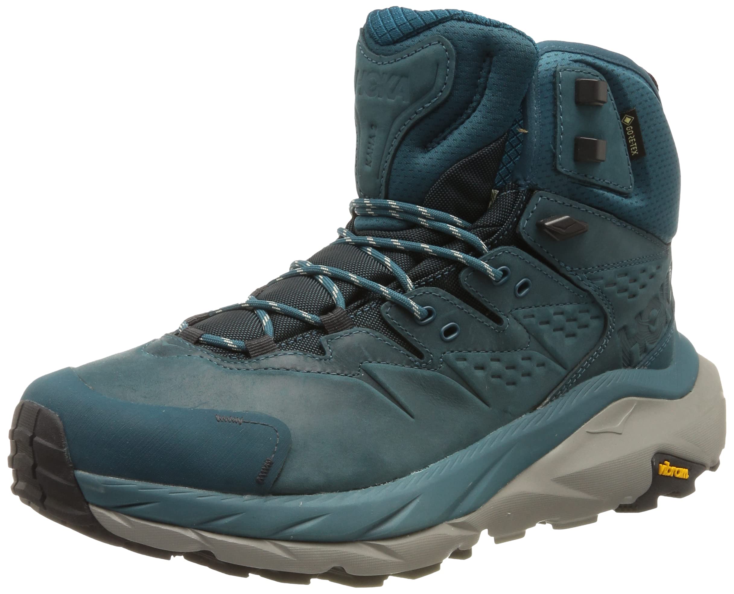 

Мужские ботинки Hoka One One Kaha 2 Mid GTX Trekking Blue, размер 26 см, 1123155, коралловый/синий графит, темно-синий