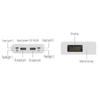 Battery Power Bank Shell Box LCD Display Dual USB For 8Pcs 18650 Batteries Case