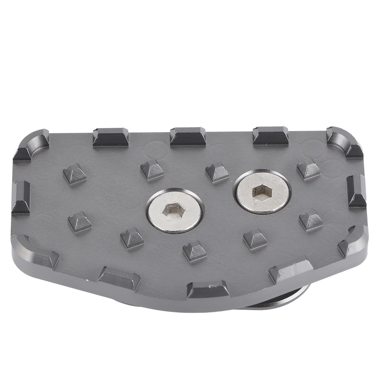 

Удлинитель педали заднего тормоза, увеличенная накладка, алюминиевый сплав с ЧПУ, подходит для G310GS G310R серебряный