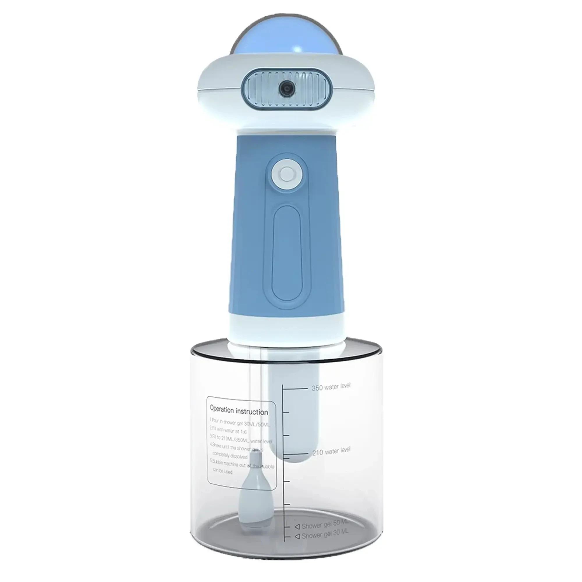 

Automatic dog shampoo sprayer Rechargeable Pet Shampoo Mixing Bottle IPX7 Waterproof Bath Supplies for Dog Cat Puppy Children синій