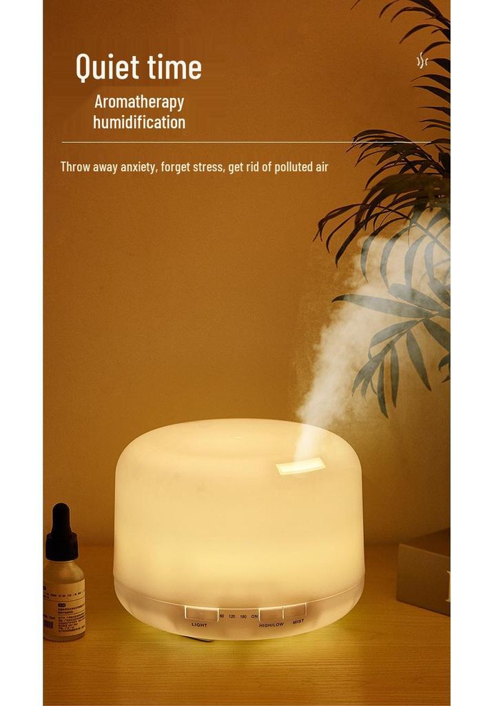 500ml Large Mist Humidifier & Essential Oil Diffuser for Home