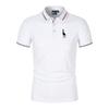 Printed 35% cotton men's casual Solid color slim fit Men's Polo shirt New summer fashion lapel Polo shirt for men