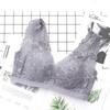 Manufacturer wholesale new vest lace bra without steel ring gathering small chest underwear comfortable thin cup