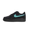 Air Force 1 Baby's Breath Lightweight Height Increasing Low Top Skateboard Shoes Unisex Black Lake Green CW2288-001(Team133-)