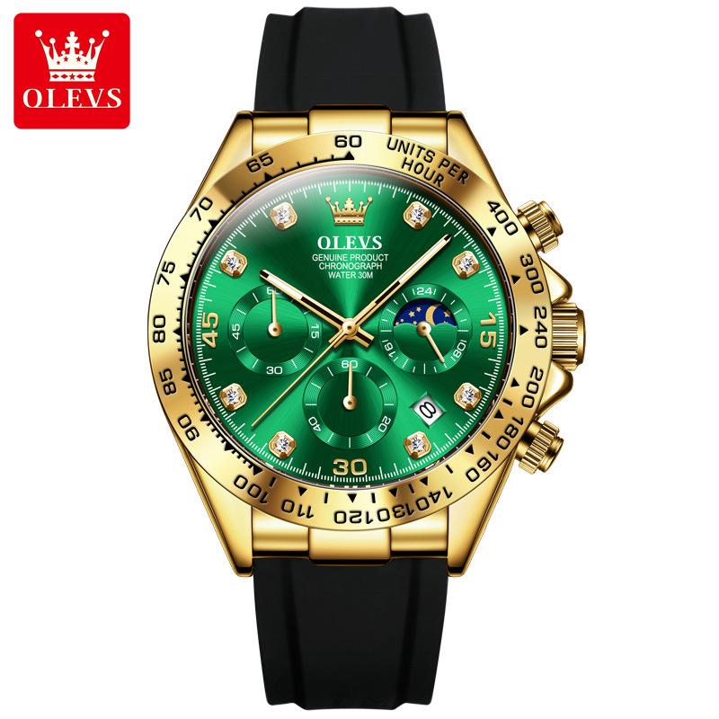 Oulishi Men s Multifunctional Sports Quartz Watch - Popular Cross-Border Sale