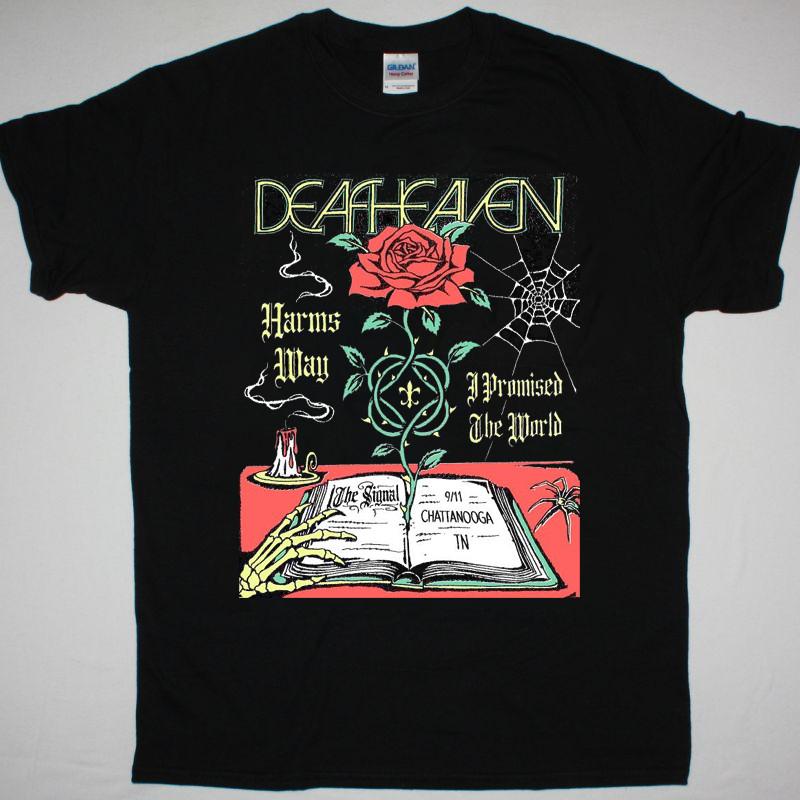 Редкий! Постер группы Deafheaven Черная футболка Унисекс Концерт S-5XL LO212 Унисекс Футболка XL