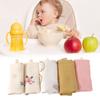 Pack of 5pcs Newborns Bath Towels Cotton Comfortable Washcloths Multipurpose Burp Cloth Baby Drooling Bibs 23cm