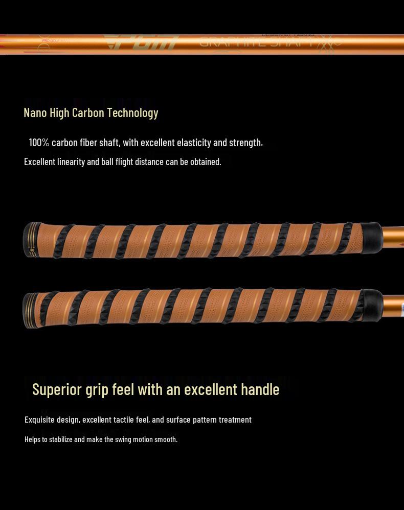PGM Park Golf Club Stick with Sapelli Head and Low Center of Gravity, Includes Bag - Unisex.
