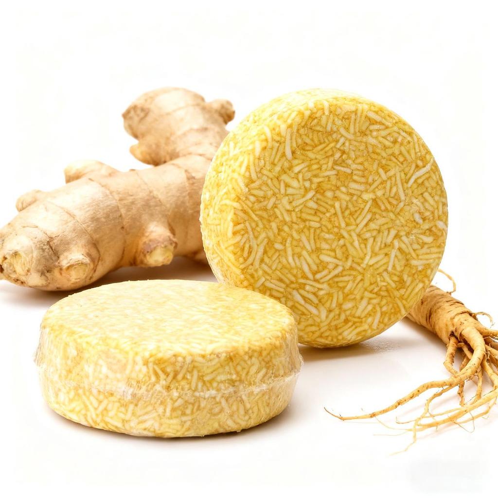 Ginseng Ginger & Black Rice Rosemary Handmade Soap with Polygonum Multiflorum & Juniper