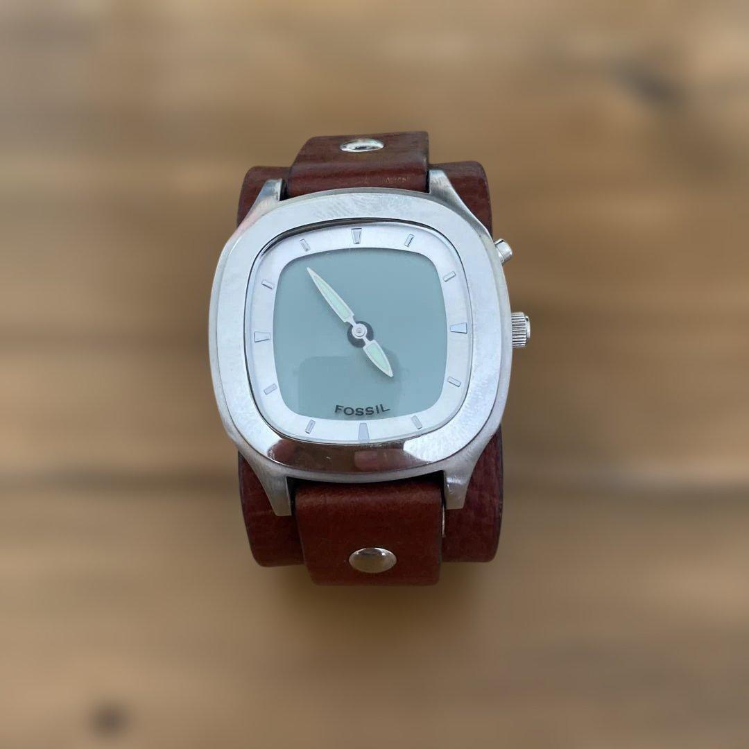 Used FOSSIL BIG TIC y2k digital watch