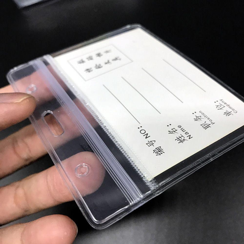 Office Supplies Name Card Blocking Sleeve Nurse Doctor Badge Card Case ID Badge Case ID Card Holder