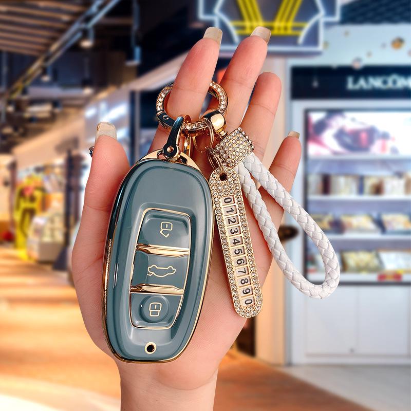 FAW Hongqi H7 Key Cover, EQM5 EHS3 Remote Key Protection Case