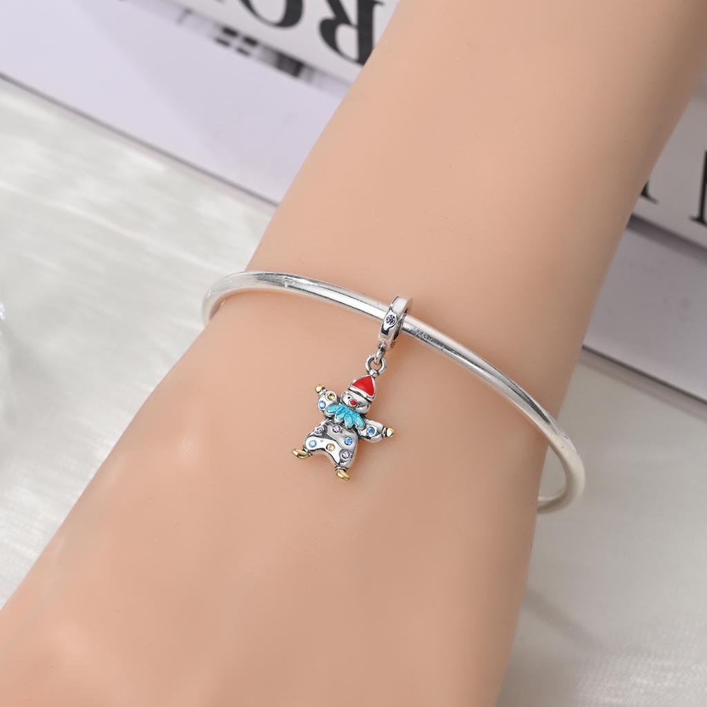 Authentic Charm Bead Charms copper Cute Clown Dreamy Accent Piece Bead Charms Compatible With Bracelets Women Jewellery Making Diy Gift