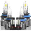 Lights Bulbs For Chevy Blazer 2000 2001 2002 2003 2004 2005, High Beam Low Beam And Fog Light Bulb Set, 6500K White Light, 500% Brightness, Plug And