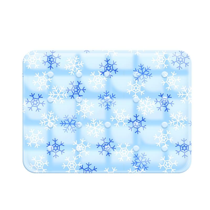 Summer Pet Ice Mat Cushion Breathable Cooling Pad Cushion Ice Pillow Summer Dog Bed Mat Ice Bed Cat Pet