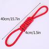 Dog Toys Cotton Ropes Dogs Toy Reflective Knot Rope Toys for Dog Teeth Molar Chew Proof Rope Dogs Training Toy Puppy Accessories