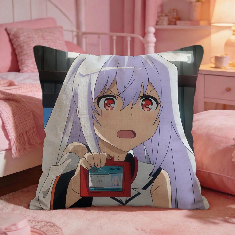 Plastic Memories Anime Cushion Cover Premium Comfort Reversible Pillow Cove Two In One Design For Any Room  Car Interior