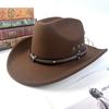 Hot-selling fashion bull head accessories in Europe and America, western cowboy hat, jazz hat, British top hat, men's and women's hats