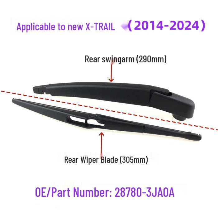 Nissan X-Trail Rear Wiper Blade Arm (2014-2024)