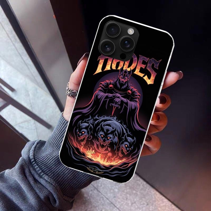Game Hades Action Phone Case For iPhone 17 Air 11 13 Mini 14 15 Plus 16 12 Pro Max 16E SE 7 8 Pattern Soft TPU Back Cover 17 Ai