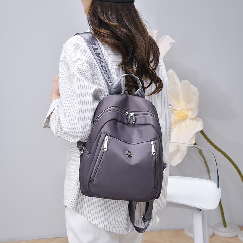Commuter Lightweight Water-repellent Nylon Bag Student Schoolbag Women's Backpack