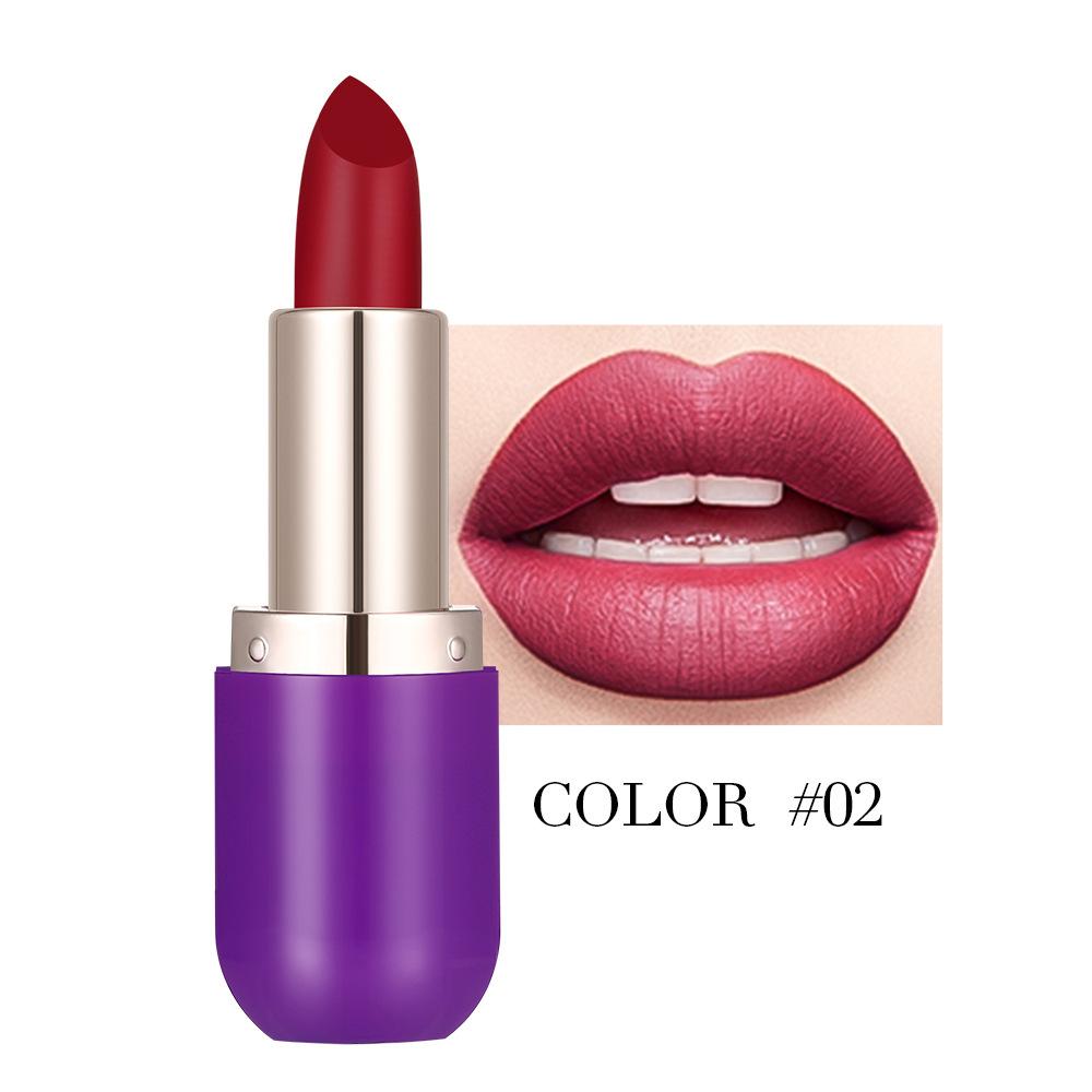 Матовая сексуальная помада Nude Matte, антипригарная, водостойкая, стойкая бархатная помада