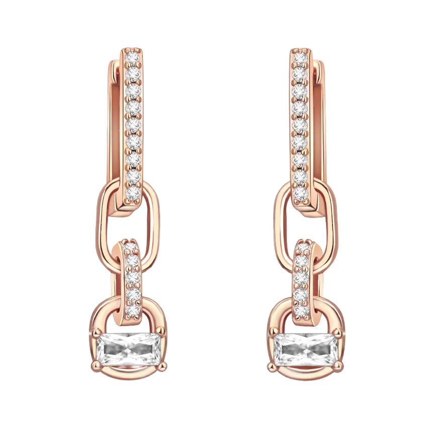 925 Silver Cute Earring Set Heart Lock Caterpillar Giraffe Flamingo Star Fit Fashion Jewelry for Women Daily Accessory