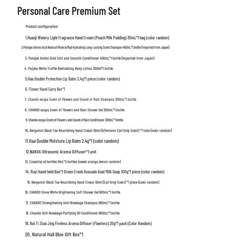 CHANDO Body Care Gift Set B