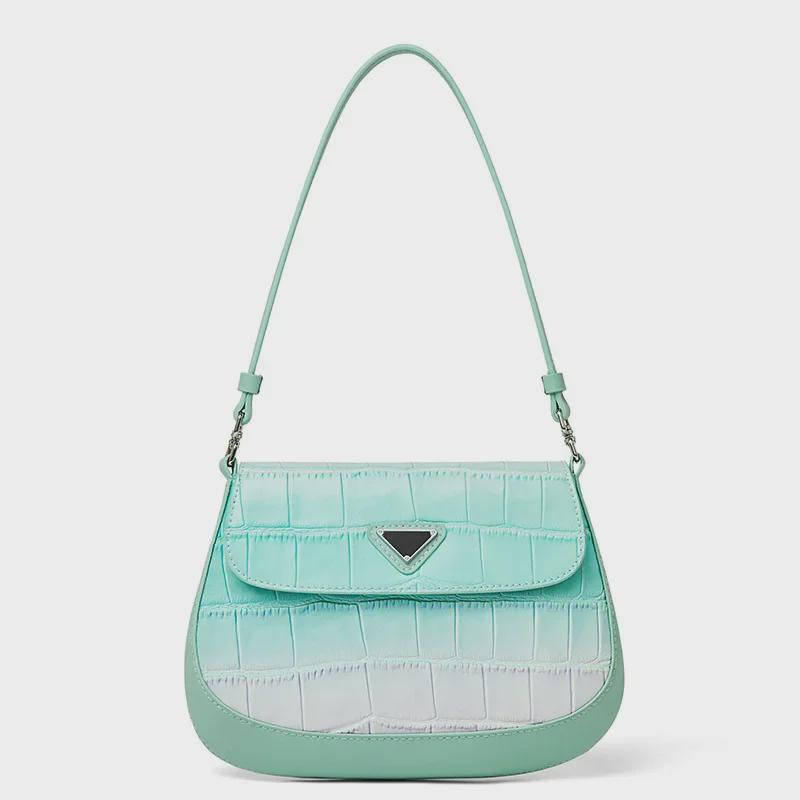 

Летняя сумка через плечо из натуральной кожи - модный нишевый дизайн для женщин, свежая сумка через плечо