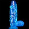 Super Large Color Transparent Simulation Fake Penis Penis Female Adult Erotic Sex Products