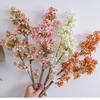 Simulation Lilac Branches Silk Fake Flowers Wedding Decor Murraya Paniculata Green Plant Simulation Pink Flower Hall Decoration