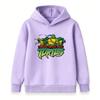Kids Boys Girls Cartoon Graphic Print Pullover Hoodie Casual Long Sleeve Soft Sweatshirt for Children Daily Wear