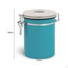 Coffee Canister Stainless Steel Home Airtight Food Storage Container for Tea