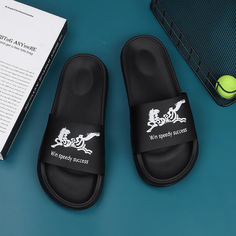 One-word Drag Men's Summer Non-slip Vietnamese Slippers Outer Wear Personalized Fashion Sandals Men's Sandals 47 Outdoor 45 Large Size 46