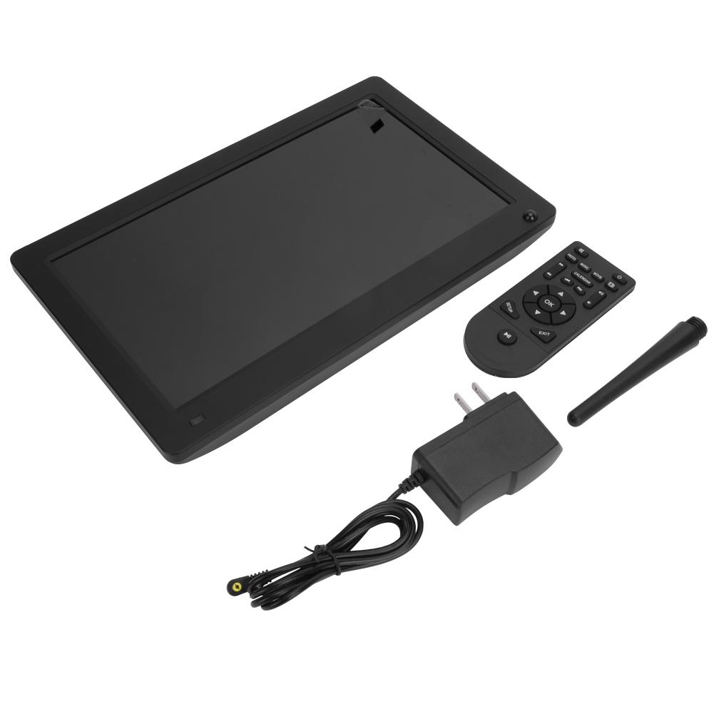 11.6in 16:9 1920*1080 1080P Body Induction Digital Photo Frame Supports for Video Picture Playback Music Clock Calendar (black )