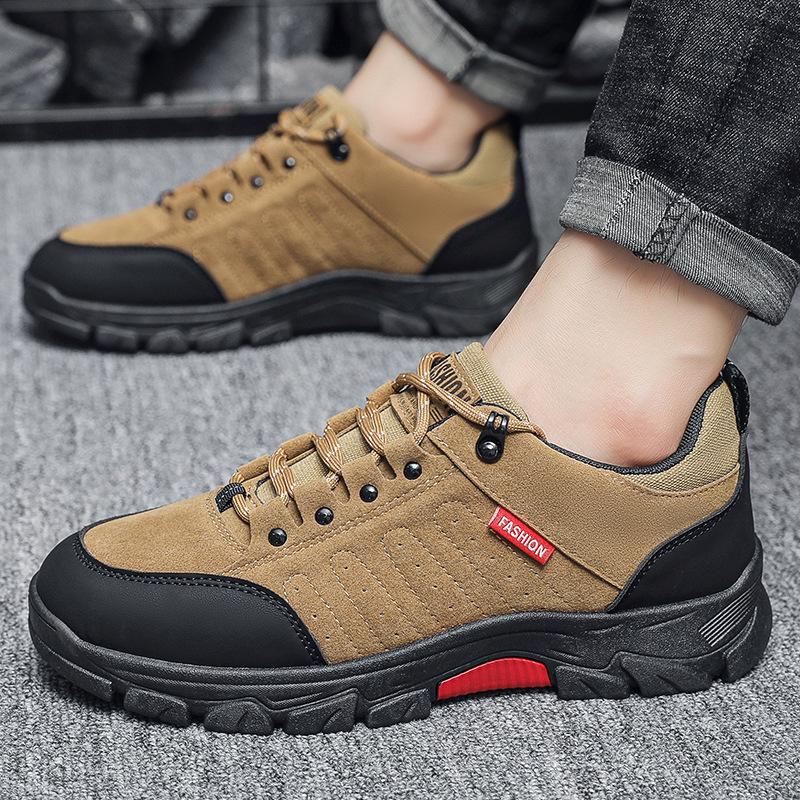 2025 Autumn New Men's Shoes Sports and Leisure Shoes Outdoor Hiking Hiking Shoes Men's Fashion British Tooling Shoes