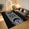 Triple Moon Living Room Nonslip Area Rug Soft Carpet For Bedroom Game Playroom Sofa Office Home Decor Doormat Christmas Gift C929661
