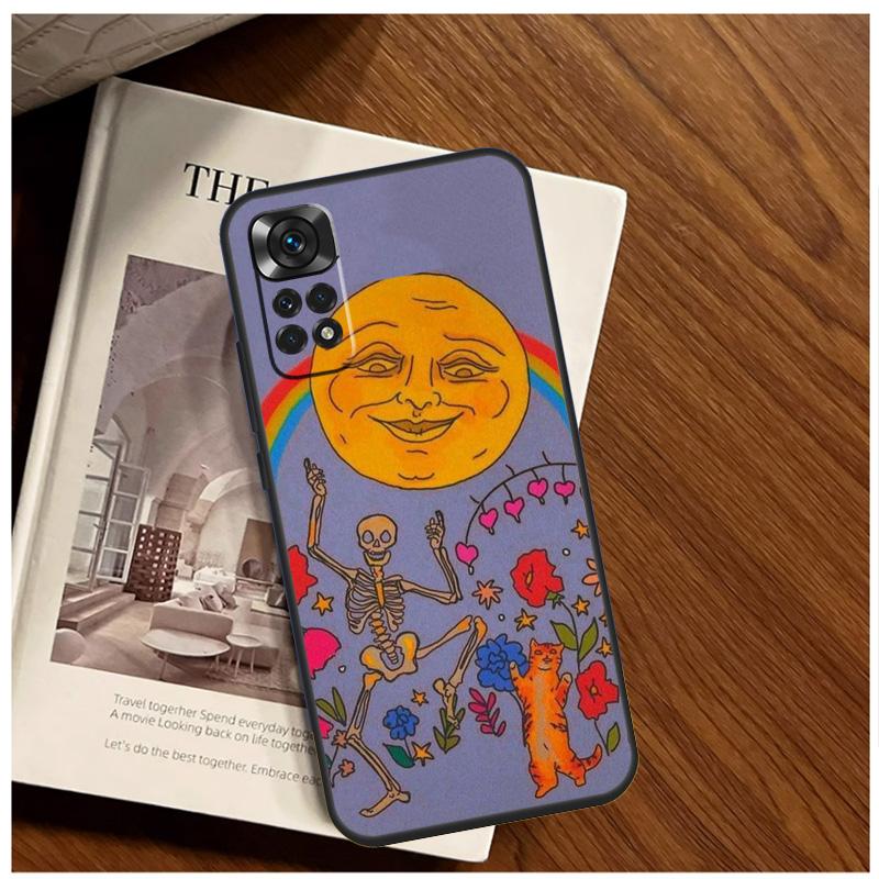 Cute Indie Hippie Case For Xiaomi Redmi Note 12 10 9 11 13 Pro Plus 12S 10S 11S 9S Redmi 13C 10C 9C 12C Cover
