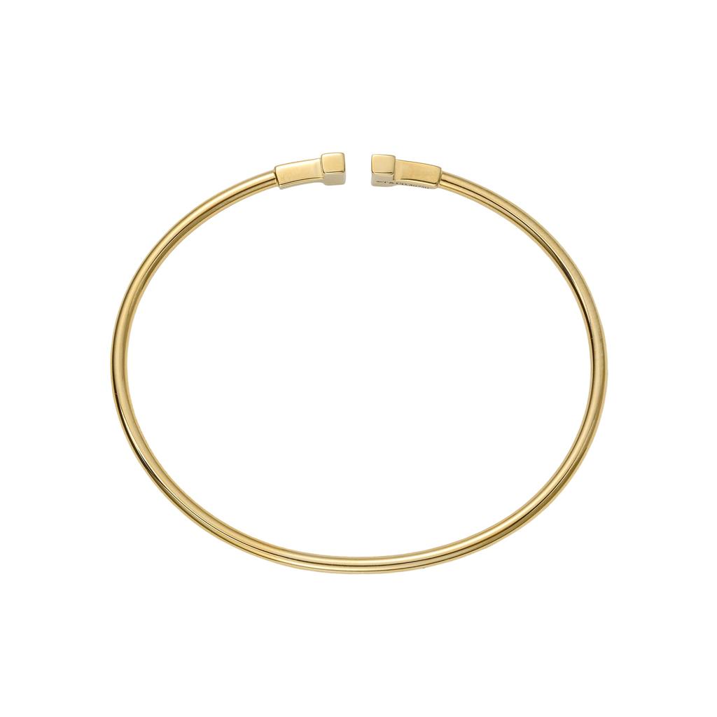 TIFFANY & CO. T 18K Gold Bangles Women's GRP07791