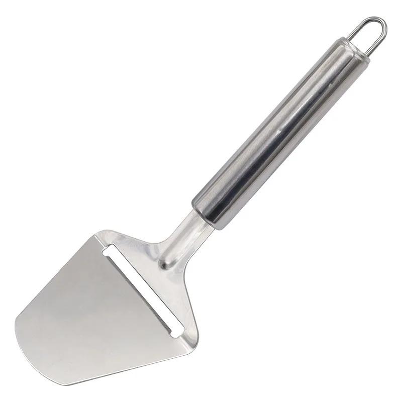 New Stainless Steel Cheese Spatula Cheese Scraper Slicer Kitchen Small Tool Cheese Cutter Kitchen Baking Ham Slicer