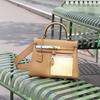 Nuova borsa da mendicante tascabile a colori abbinati, primo strato di pelle bovina, pelle swift 2528, borsa da donna alla moda