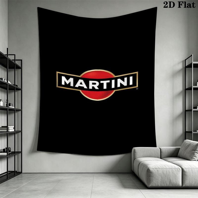 Lancia Martini Wall Tapestry Aesthetic Wall Hanging Printed Fabric Blanket Decorative Tapestries for Bedroom Living Room Home Decor