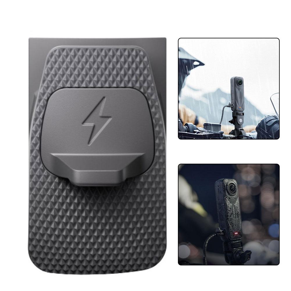 

1pc USB Charging Port Side Cover For Insta360 One X5 Outdoor Rainproof Cover Battery Cover Outdoor Charging Camera Accessorie чорний