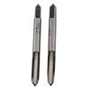 For Rethreading Damaged Threads Metric Hand Taps Set No Burrs Square Shank Toughness Resistant Wear Resistance