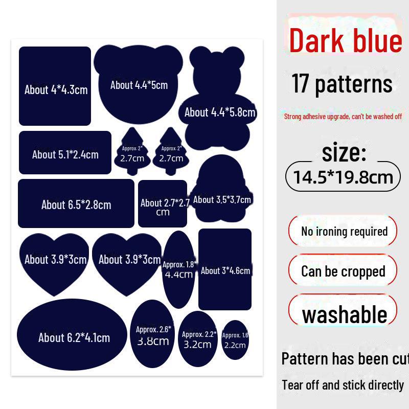 High-End Washable Self-Adhesive Down Jacket Repair Patch