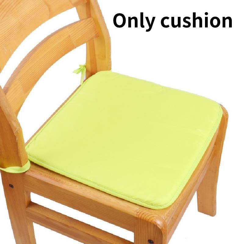 

Подушка-сиденье стул однотонный квадратный декоративный аксессуар домашний стул обеденный Light Green